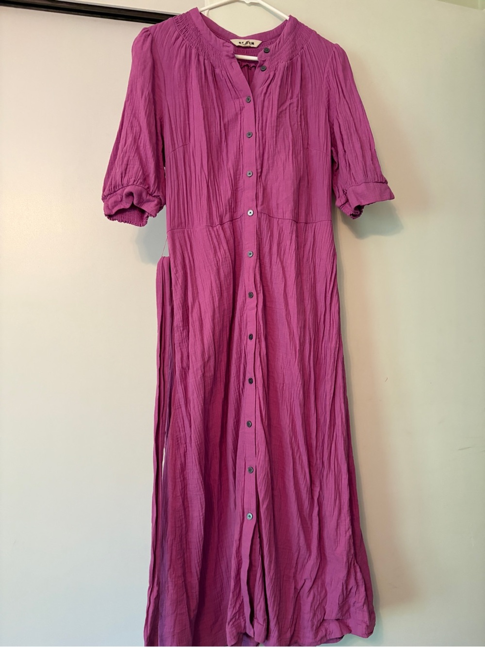 Boden Women’s Gauze Style Pink Maxi Dress US size 10